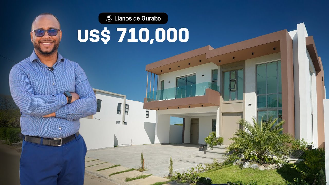 🏡 CASA EN VENTA EN LOS LLANOS DE GURABO📍 SANTIAGO DE LOS CABALLEROS, RD