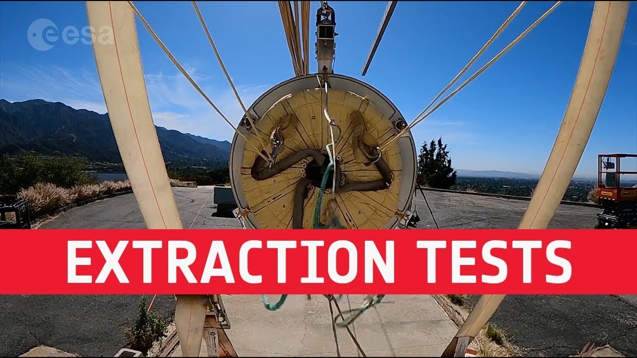 ExoMars Parachute Extraction Tests &ndash; Airborne Systems