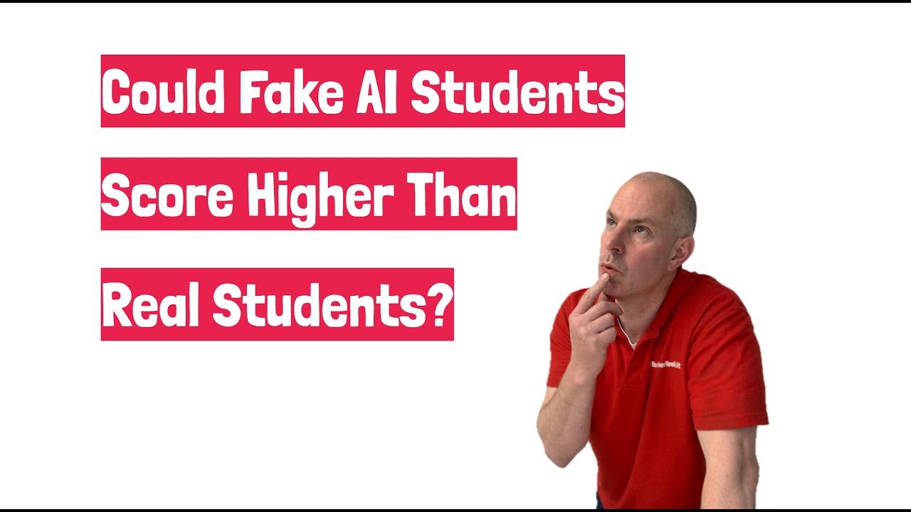 Exams: Fake AI Students vs. Real Students, by @TeacherToolkit