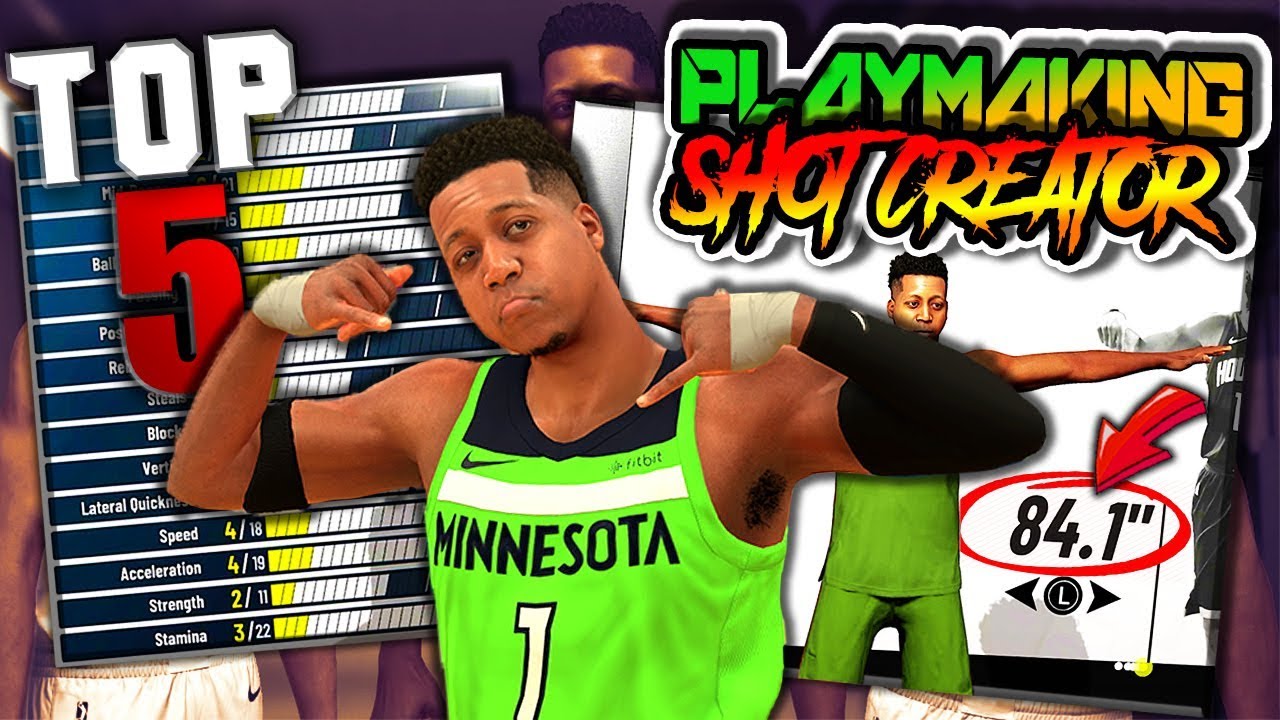 TOP 5 Reasons To Make A Playmaking Shot Creator - NBA 2K19 Xbox One X Gameplay