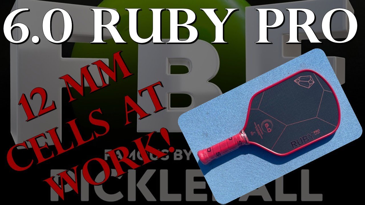 Обзор ракетки Ruby Pro Pickleball Paddle 6.0