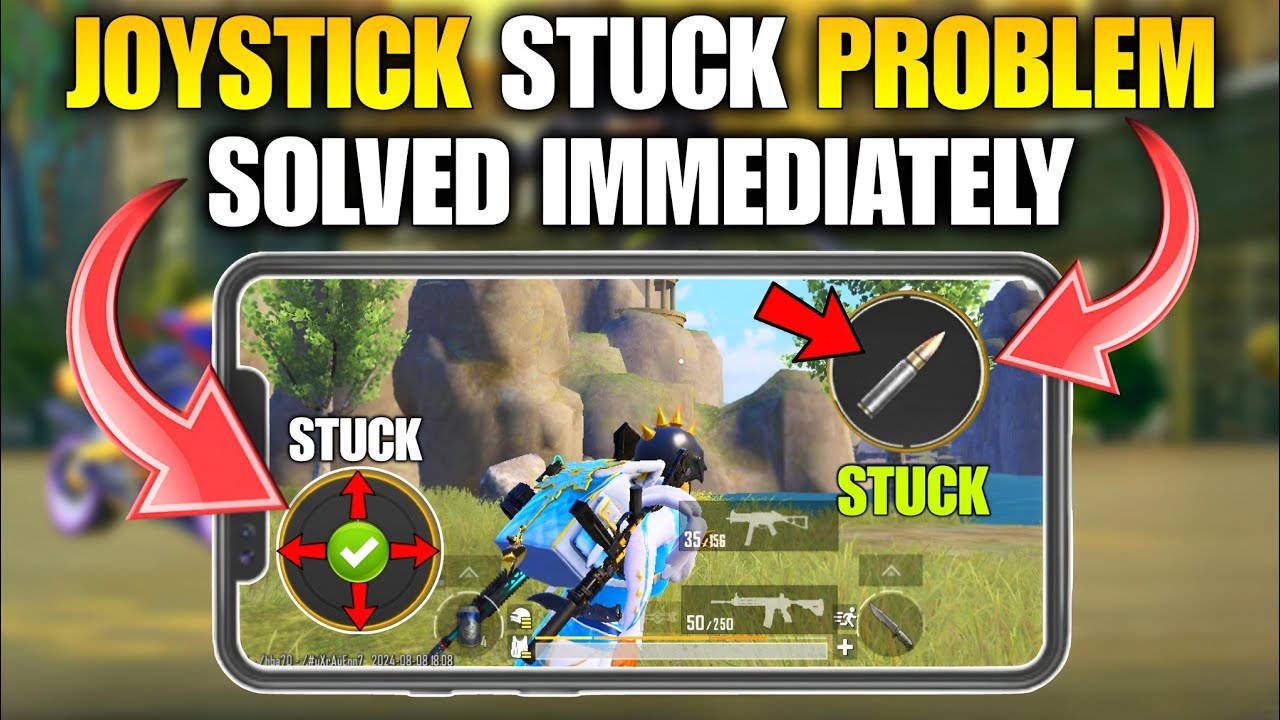 🕹️ Solved Joystick Stuck & Fire Button Stuck Problem In Bgmi | Fast Movement And 2x Jiggle In Bgmi