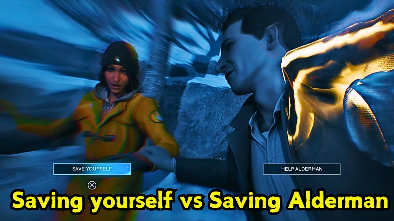 Helping Alderman vs Saving Yourself - - Life Is Strange Double Exposure