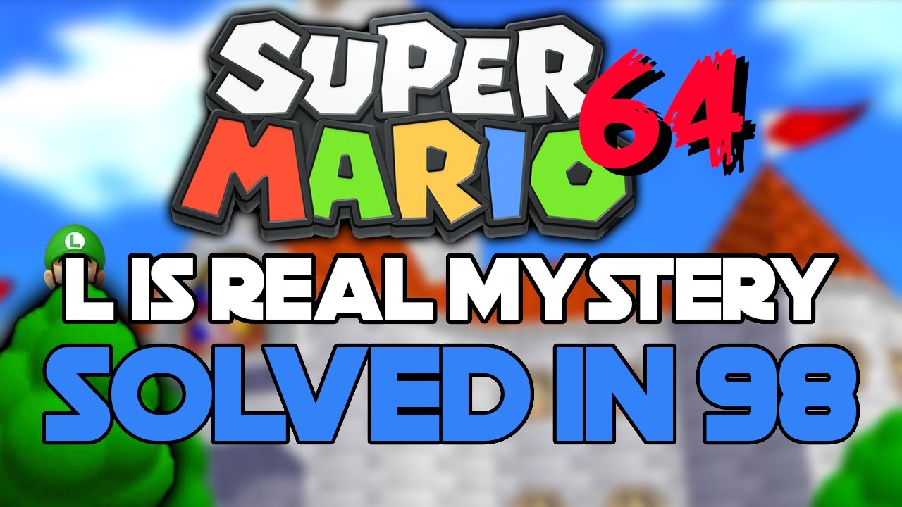Super Mario 64 L &mdash; настоящая загадка