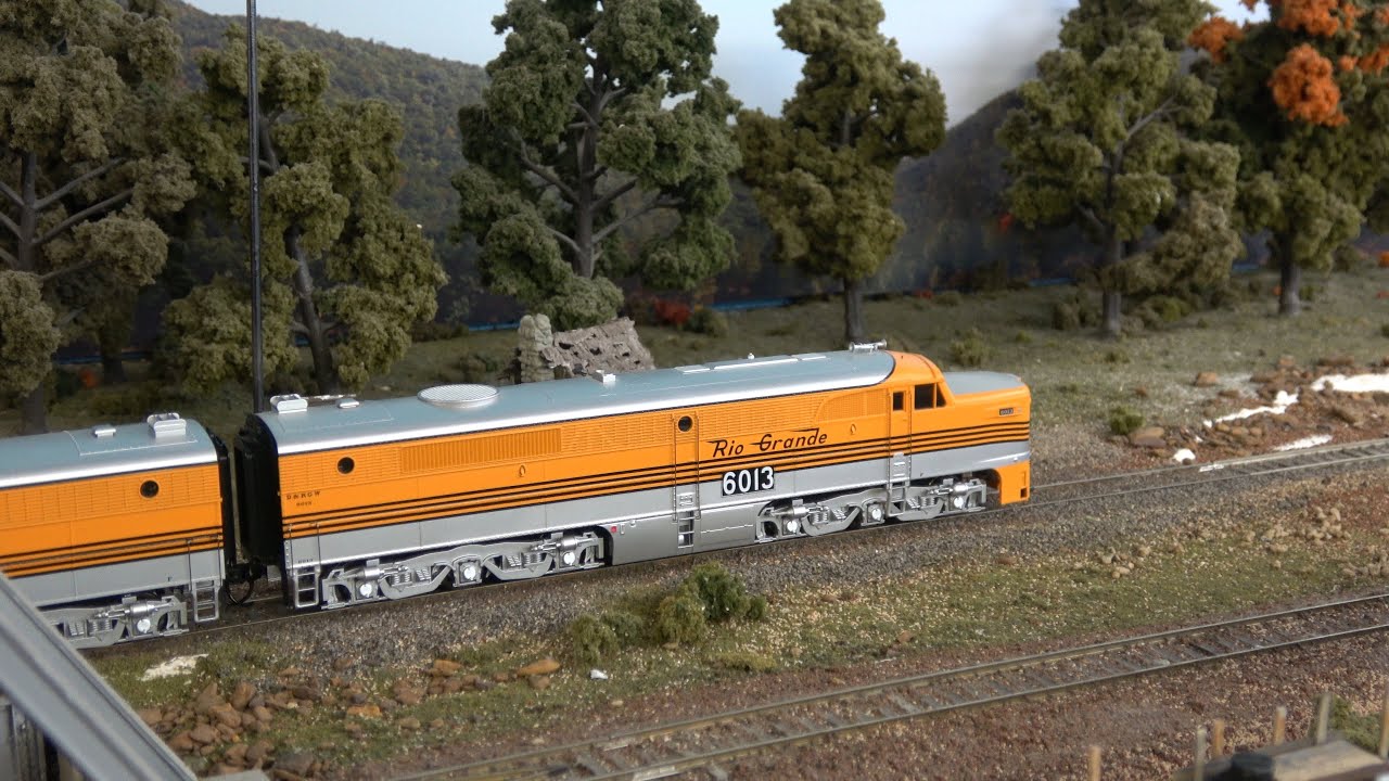 HO Denver & Rio Grande RR Texas Style  In 4K
