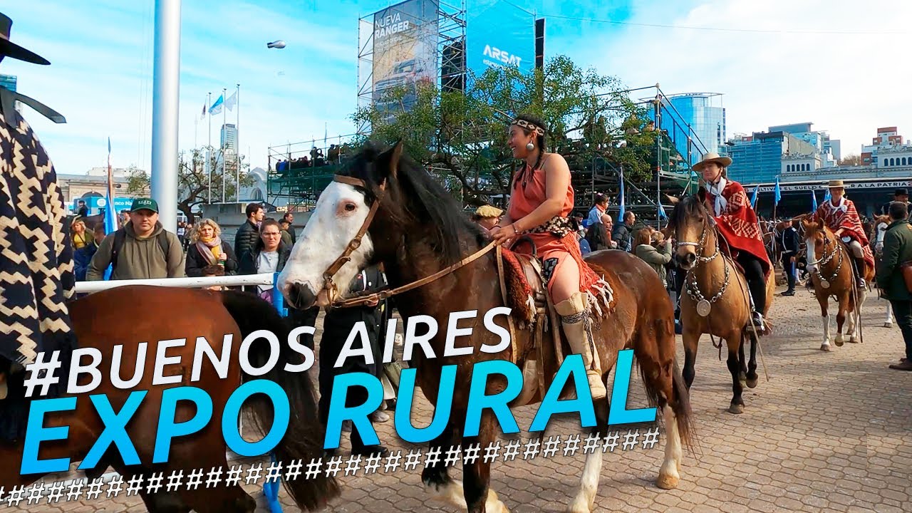 EXPO RURAL 2023 FULL TOUR | LA RURAL PALERMO | BUENOS AIRES | ARGENTINA Walking VLOG 4K