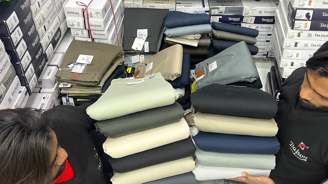 Branded Cotton Trousers and Cotton Pant For Men | Cotton Trouser and Pant Manufacturer | Bajson