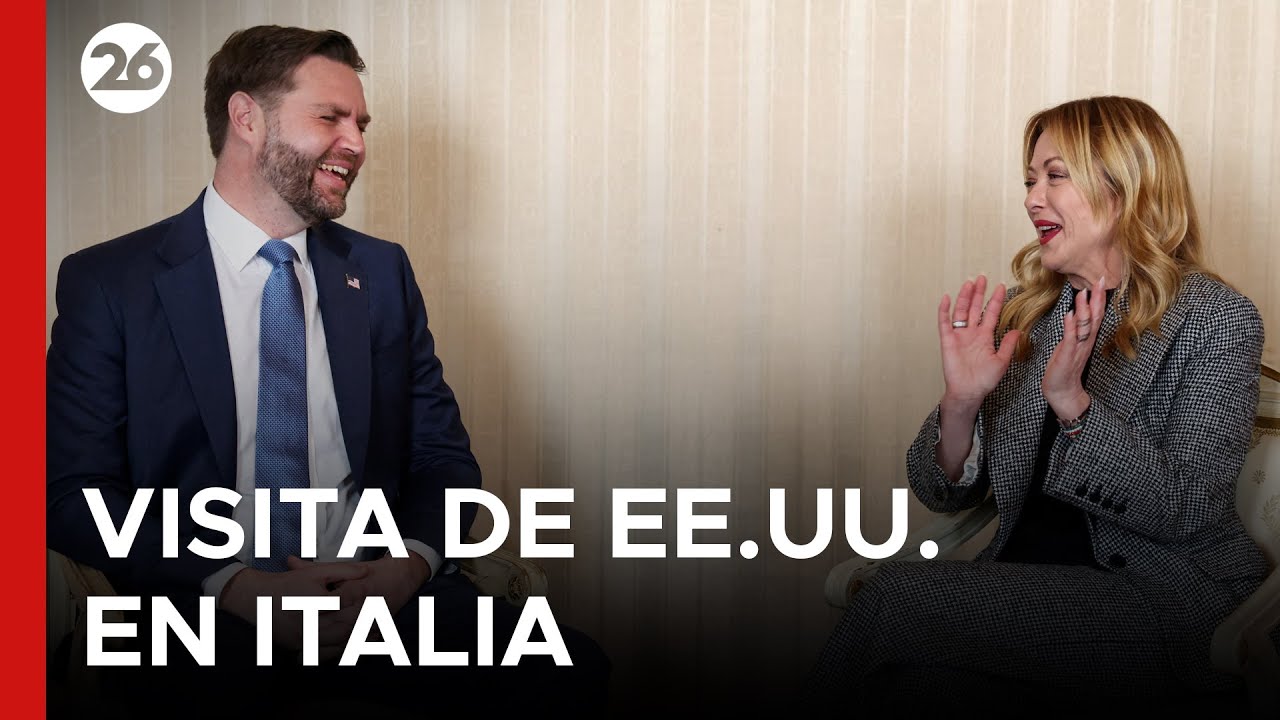 🇺🇸🇮🇹 CUMBRE CLAVE EN MILÁN | El vicepresidente JD Vance se reunió con Giorgia Meloni