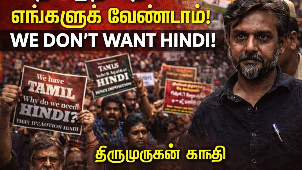 #Hindi Imposition #Debate in #Tamil Nadu | Thirumurugan #Gandhi #Protest Explained&rdquo; ஹிந்தி 🤬🤬