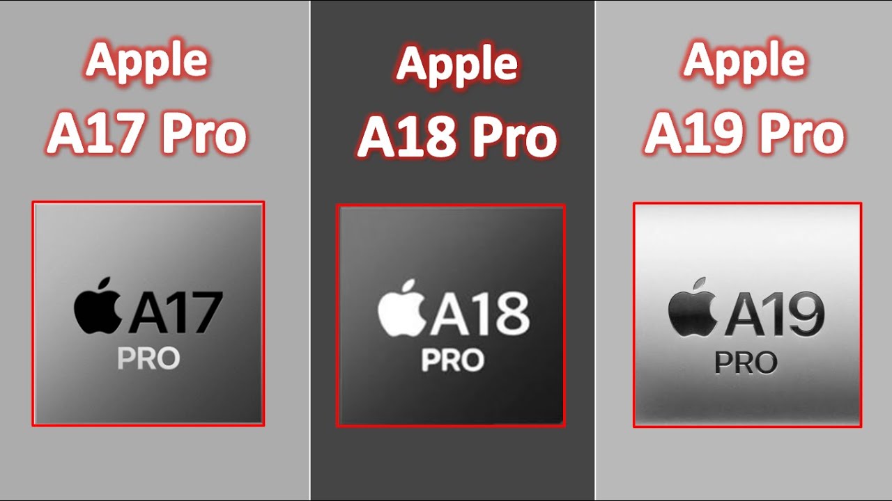 A17 Pro vs A18 Pro vs A19 Pro &ndash; Apple&rsquo;s Power Evolution Explained