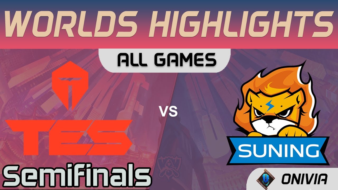 TES vs SN Highlights ALL GAMES Semifinals Worlds 2020 Playoffs Top Esports vs Suning by Onivia