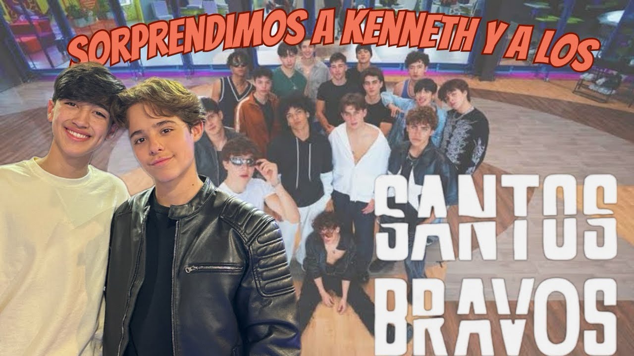 Sorprendimos a Kenneth! en la visita de Krush! a los Santos Bravos.
