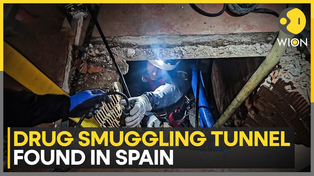 Spanish Police Bust Underground Hashish Route From Morocco | WION World News