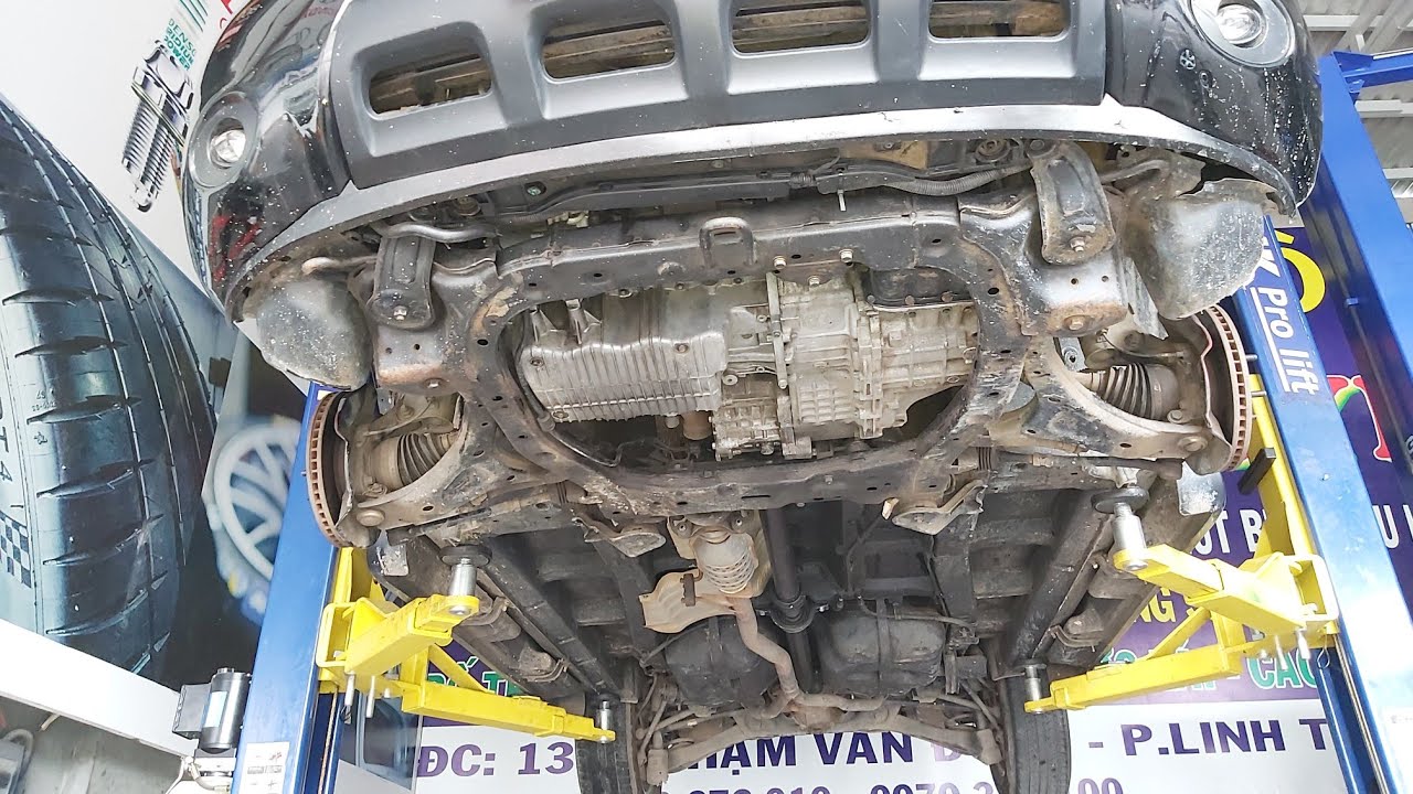 Sơ lược dàn treo, gầm hyundai santafe - gara Cường Nguyễn