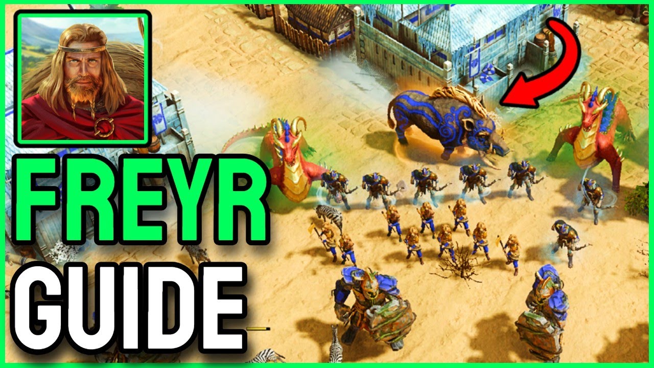 AoM Retold Freyr Guide - New Major God!