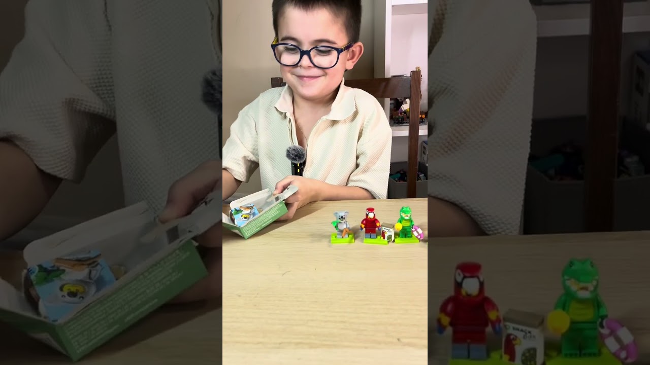 Lego MiniFigures s28 Part 1 🐊🐬 