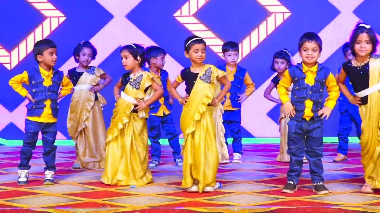 14 LKG Dance ka Bhoot RIO KIDS-11th Annual Day #kindergarten #playschool #kidsdance #nizampet