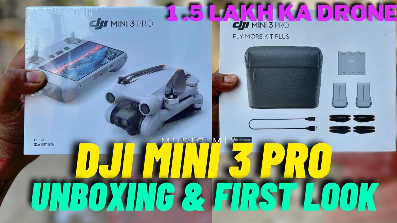 Unboxing the Latest DJI Mini 3 Pro Fly More Kit in Bengali - What You Didn't Expect!