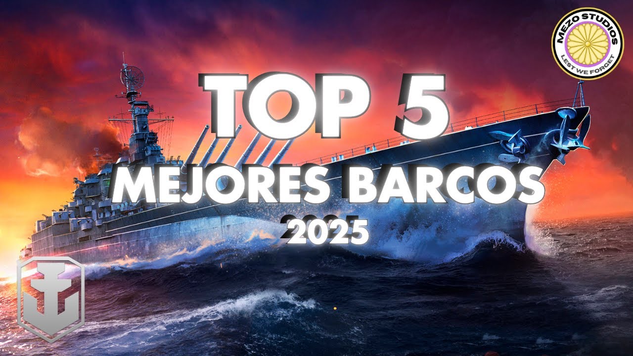 World of Warships en espa&ntilde;ol: Los 5 mejores barcos de 2025 &iexcl;Los m&aacute;s OP!