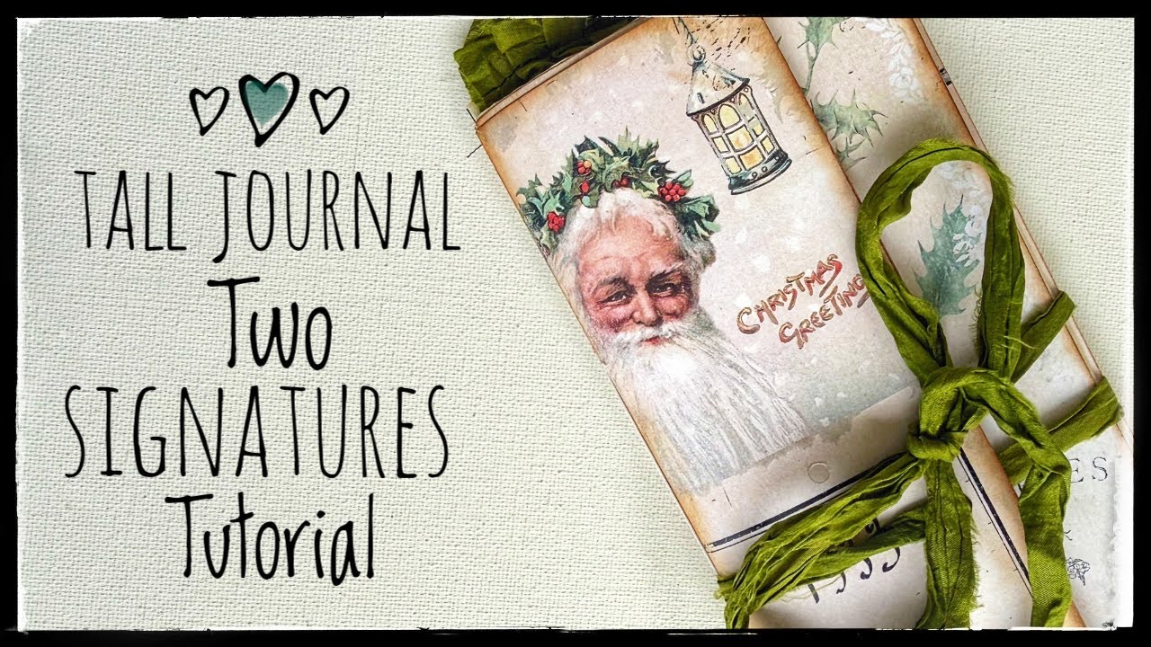 Tall Journal — Две подписи — Учебное пособие — Создание журнала