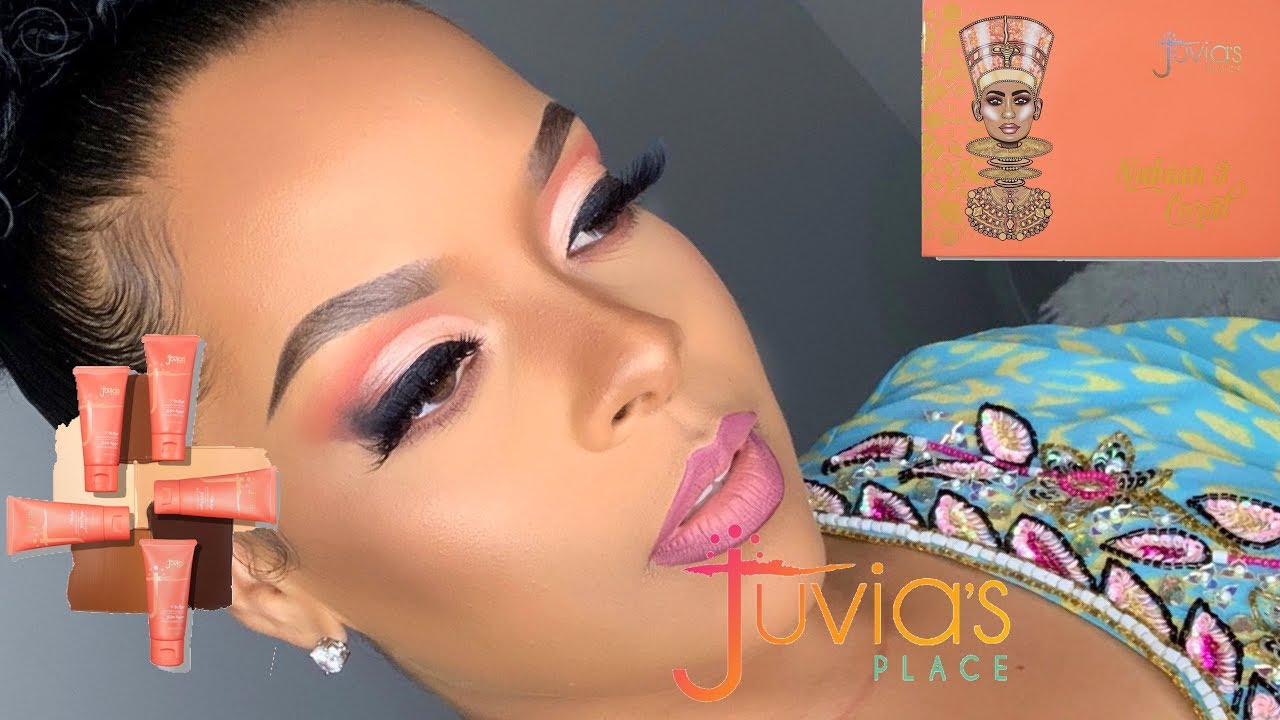 *NEW* JUVIA'S PLACE I AM MAGIC FOUNDATION | NUBIAN 3 CORAL PALETTE | J. MAZYCK INC