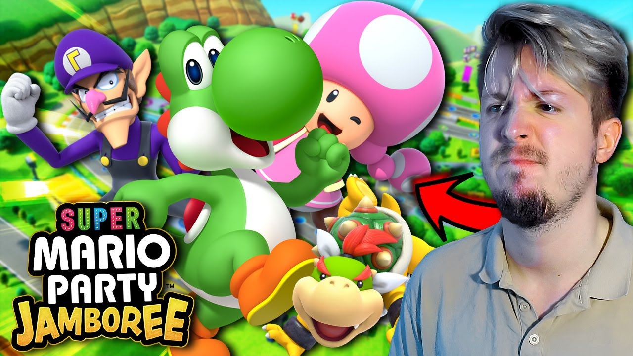 Zostałem OSZUKANY PRZEZ GRĘ w SUPER MARIO PARTY JAMBOREE! #3