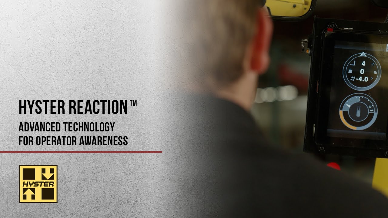Hyster Reaction: Advanced Technology for Operator Awareness