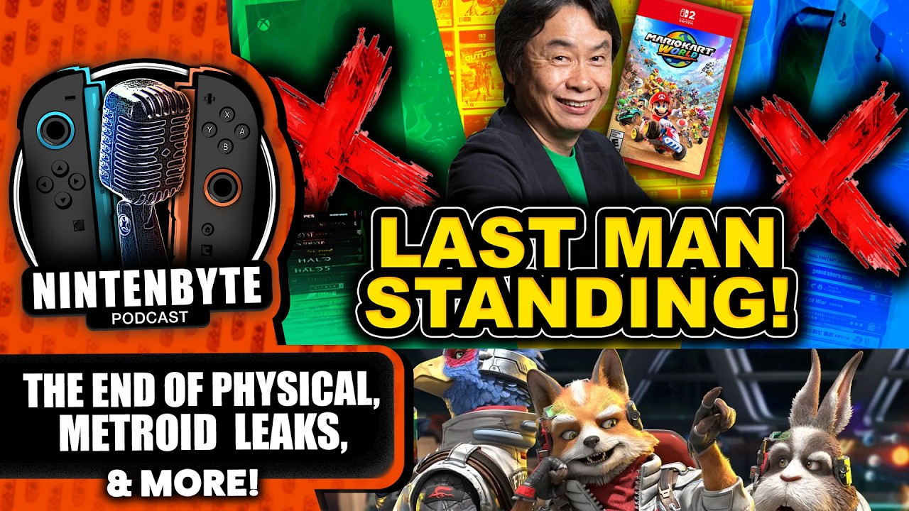 PlayStation ENDS Physical Games, Metroid Leaks, & More! |  Nintenbyte Podcast S3, Ep. 60