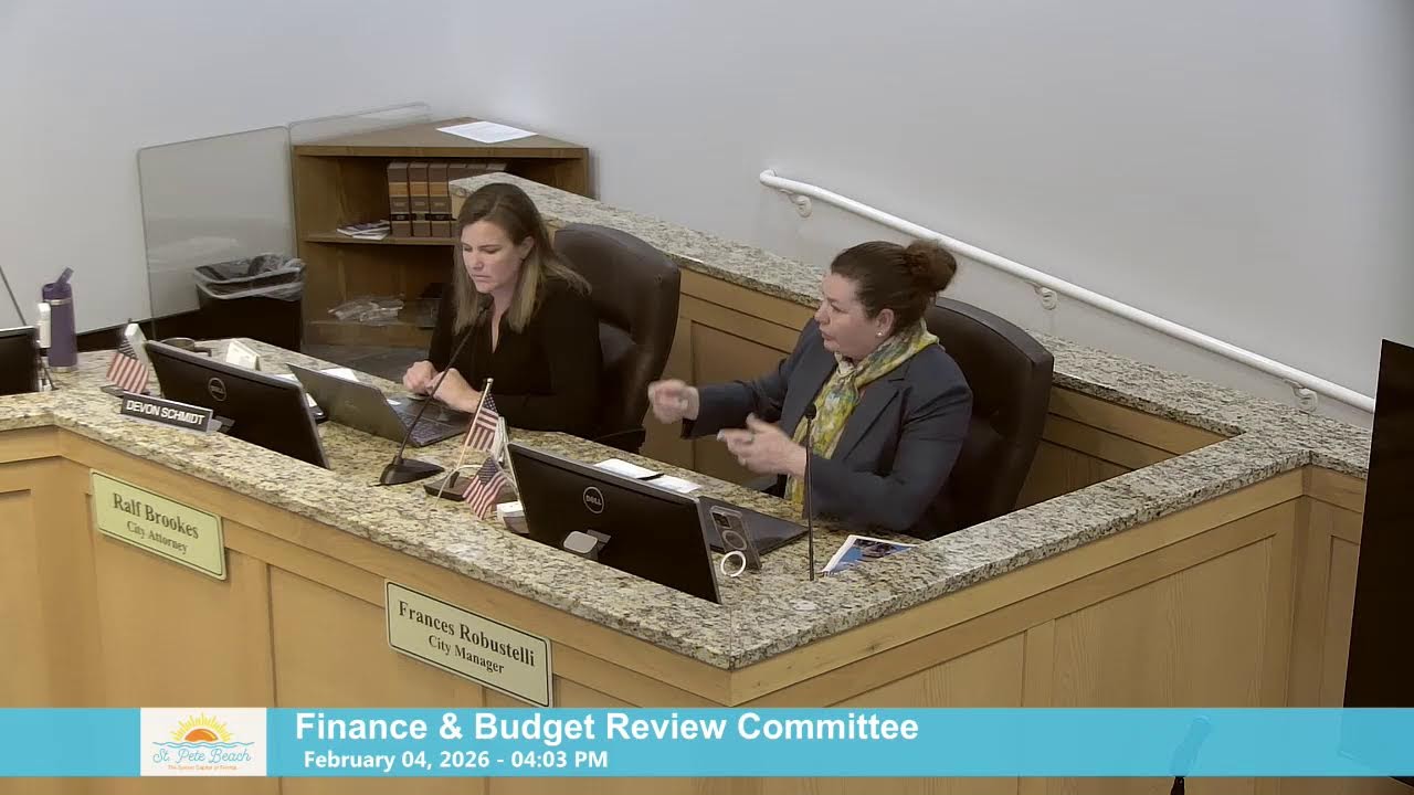 Finance & Budget Review Committee - February 04, 2026