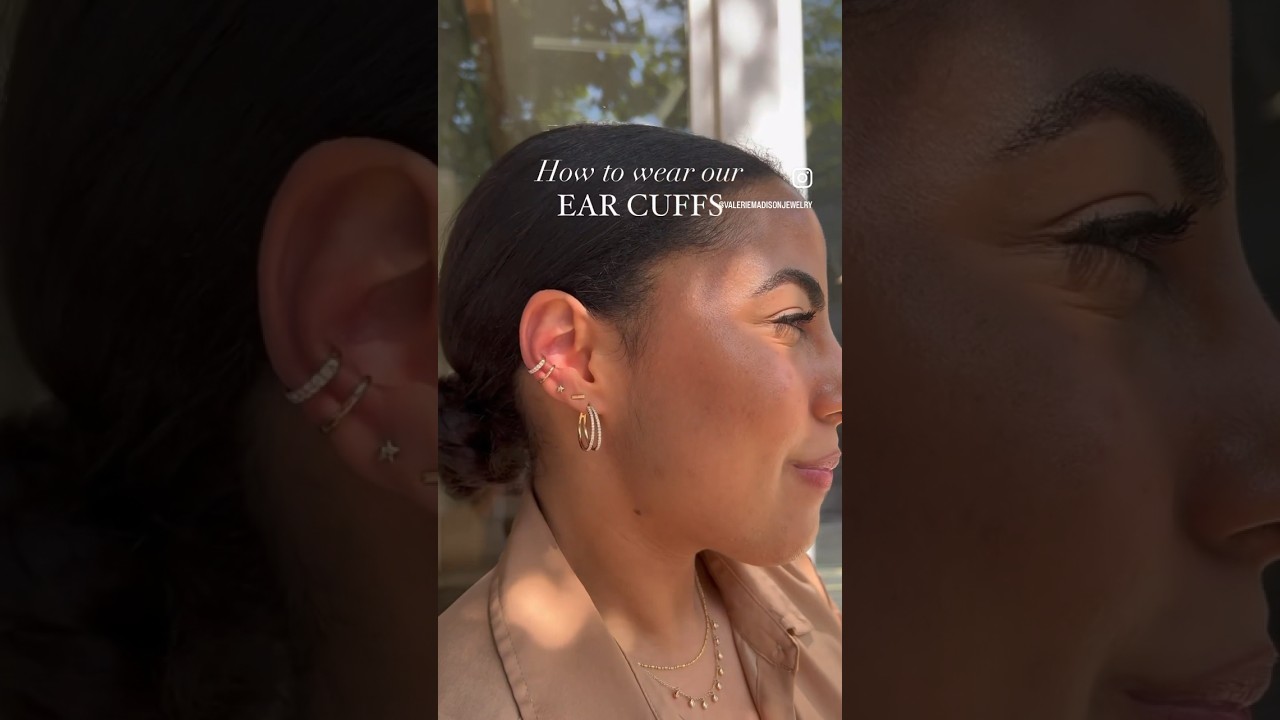 Pav&eacute; Diamond Ear Cuff Tutorial