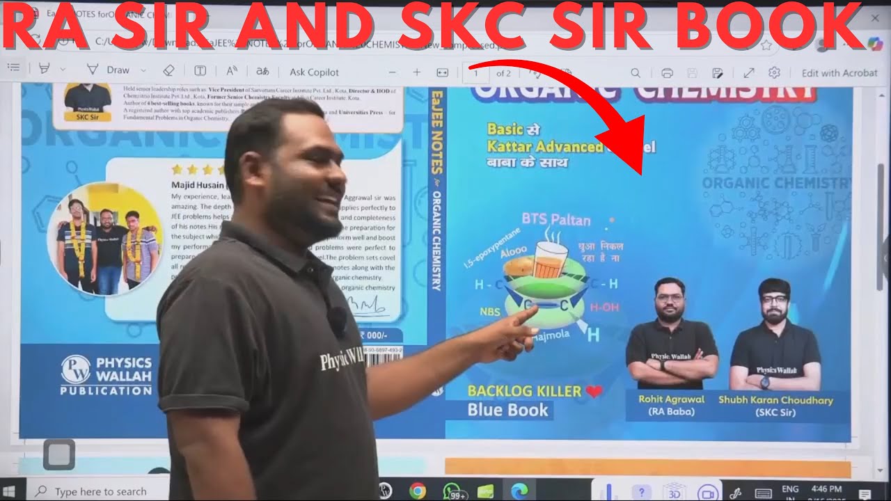 EaJEE Handwritten Notes For Organic Chemistry By Rohit Sir & SKC Sir ❤️ Complete review ❤️ 