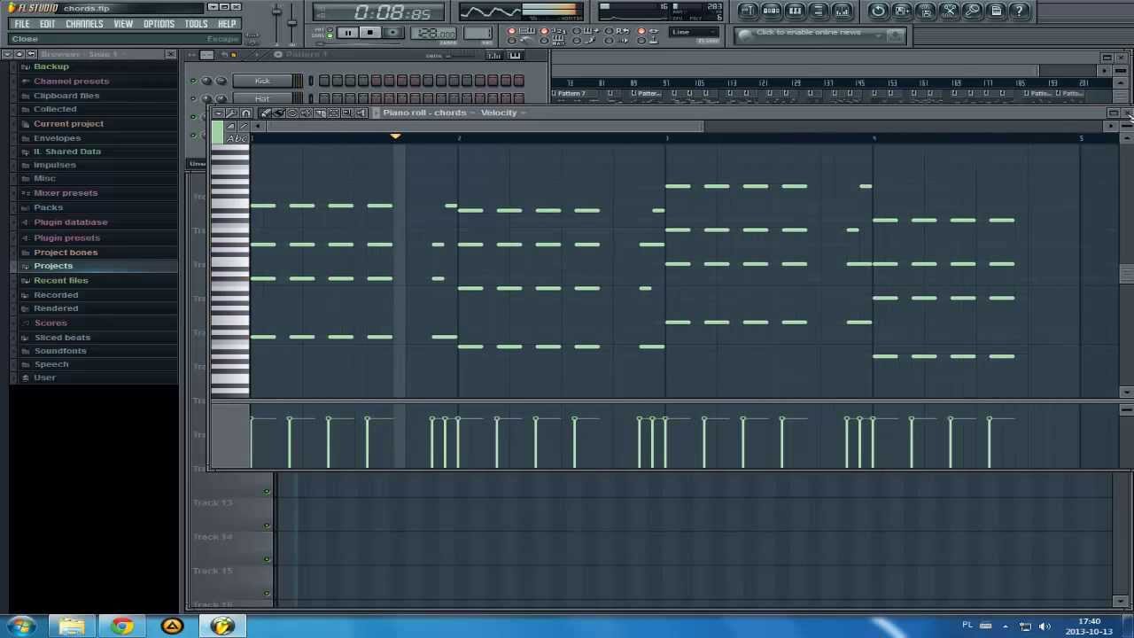 Progressive chord melodies by Lann