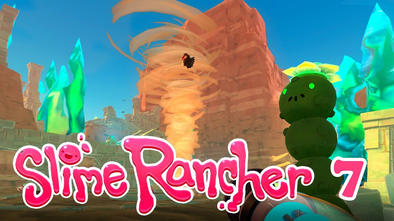Ловим глючных слаймов и гуляем по Стеклянной пустыне | Slime Rancher 💗 7 прохождение