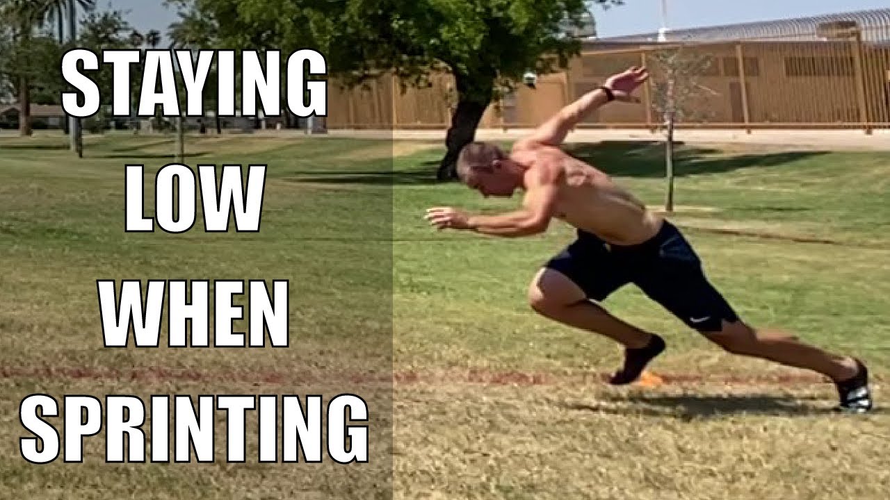 How To Stay Low When Sprinting | Horizontal Force Production