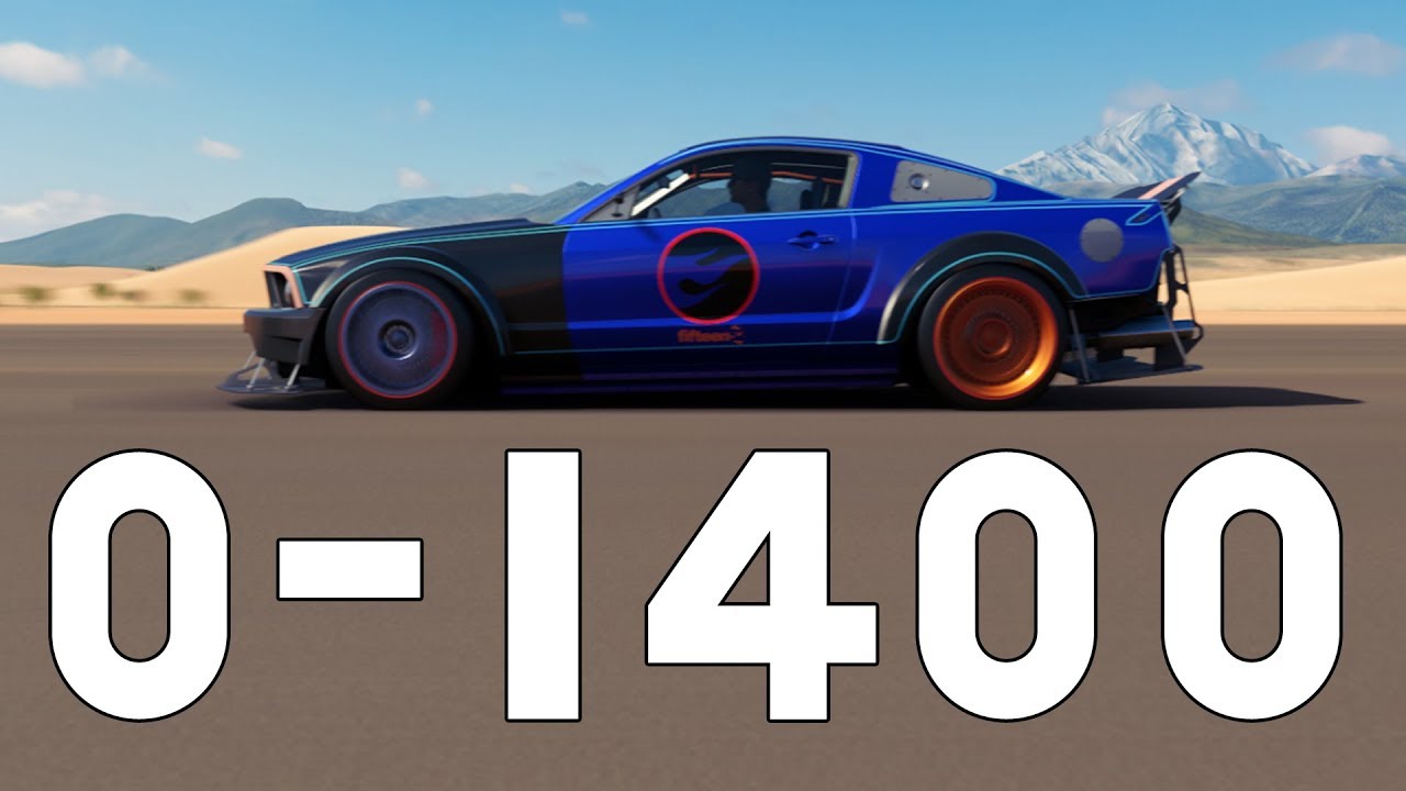 Forza Horizon 3 | TOP 10 QUICKEST 0-1400 CARS! BRUTAL ACCELERATIONS!