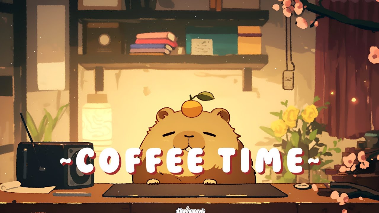 Capybara Lofi Radio - Cozy Beats for Relaxation ~ Dreamy Vibes ~ 📚 🎵