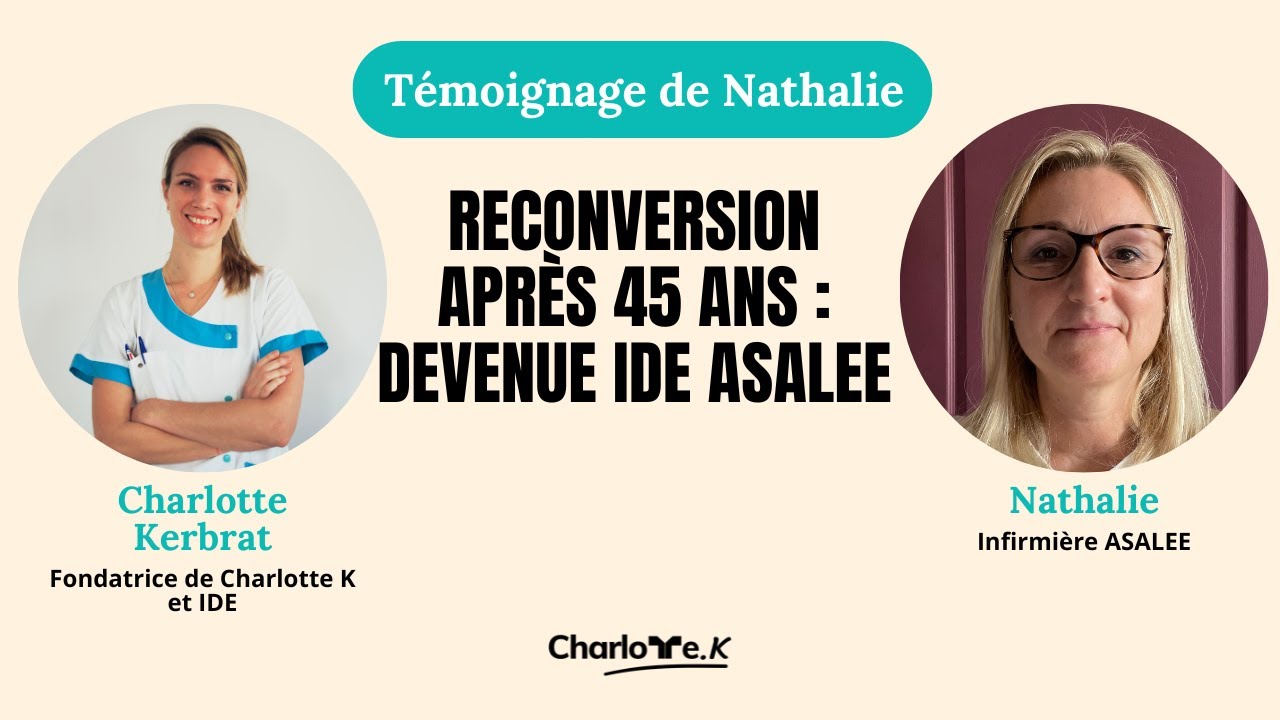 Career change after 45: Nathalie, now a registered nurse at ASALEE