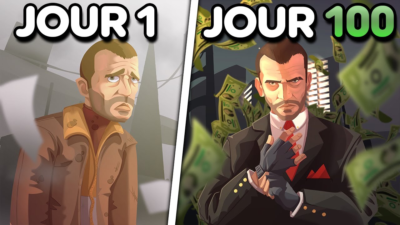 J'ai passé 100 JOURS sur GTA 4, voici ce qu'il s'est passé..