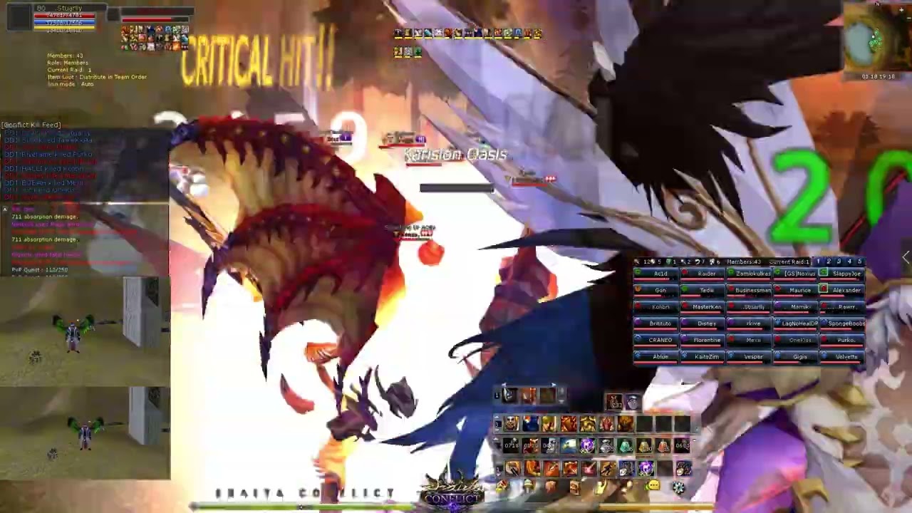 Shaiya Conflict - PvP DD1 - Finish War.