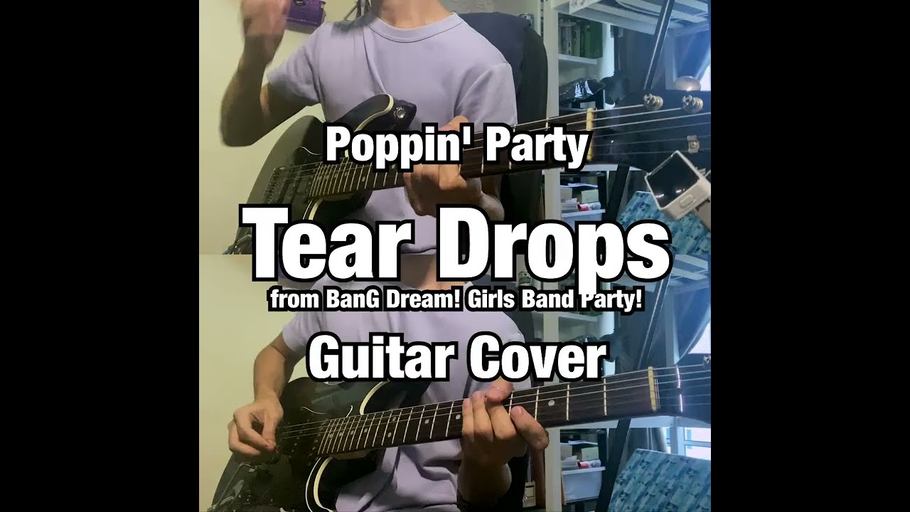 tear drops popipa guitar cover