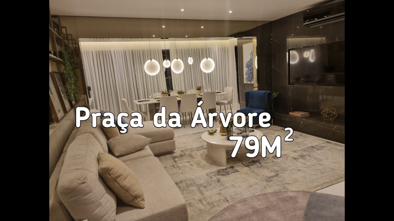 Apartamento Decorado Pra&ccedil;a da &Aacute;rvore - 79 Metros Quadrados