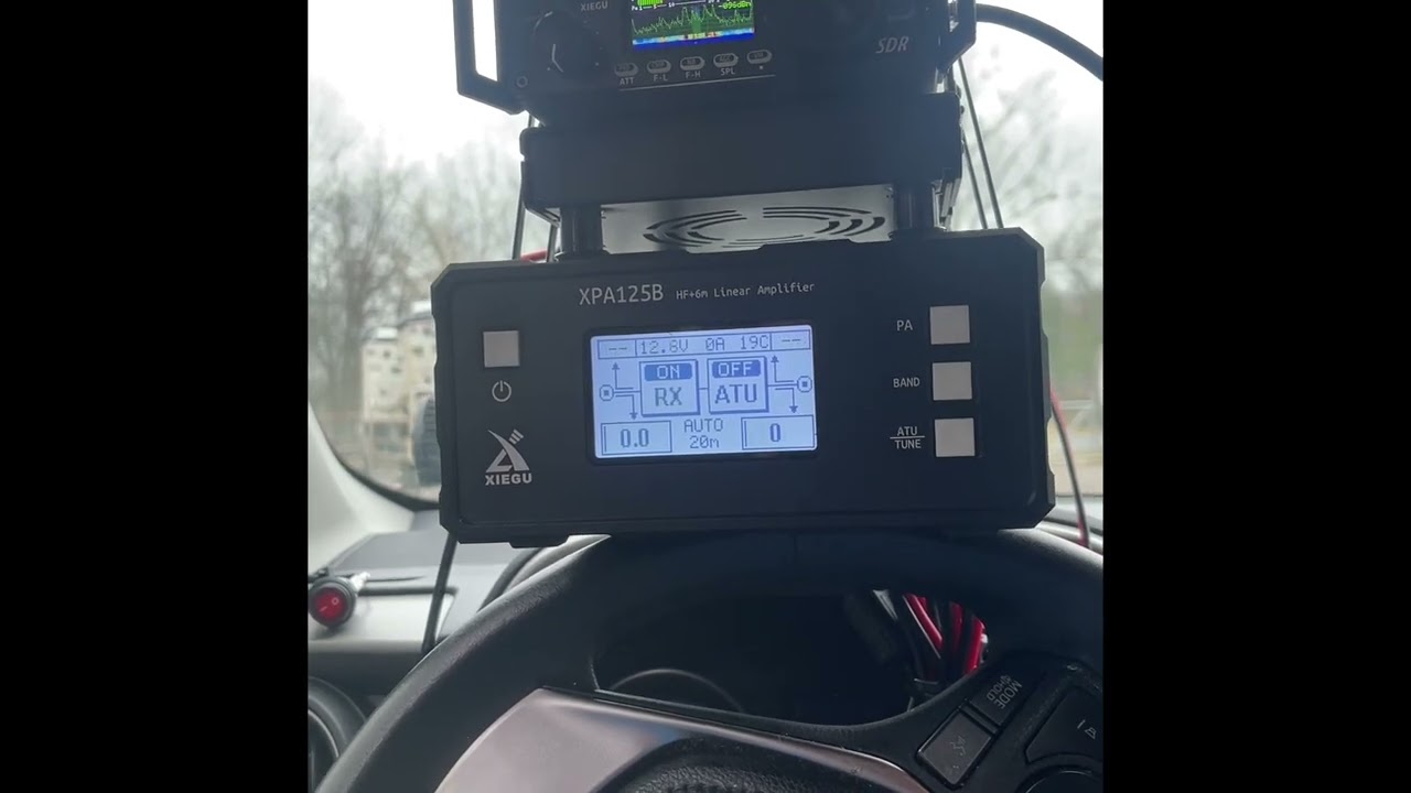 20m HF operating on a ham stick