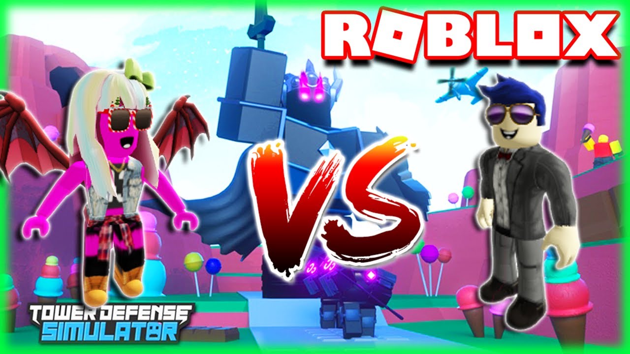 NOHOPRIMA VS MUSTACHO | Roblox Tower Defense Simulator