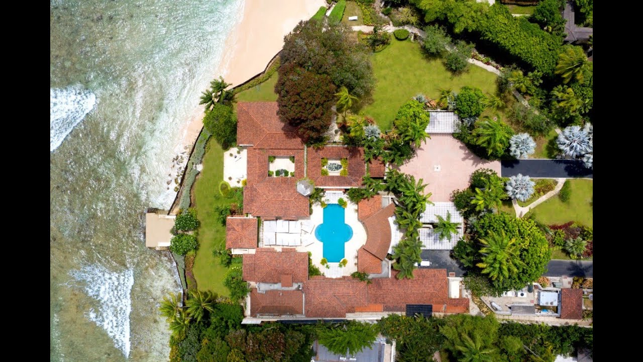 Bachelor Hall, Barbados — Private 7-Bedroom Beachfront Estate