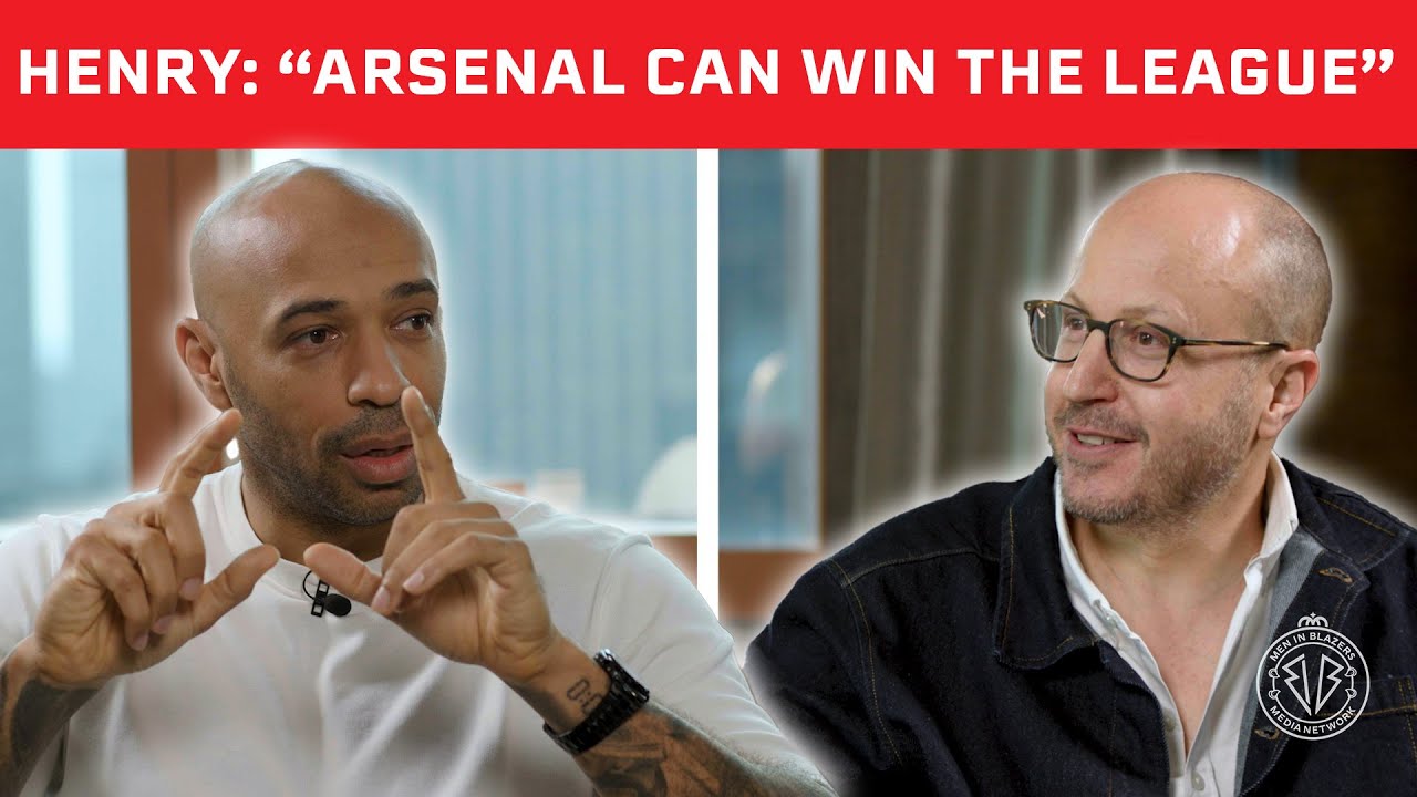 THIERRY HENRY on Arsenal's title chances and why he'd love to play for Luis Enrique | FULL INTERVIEW