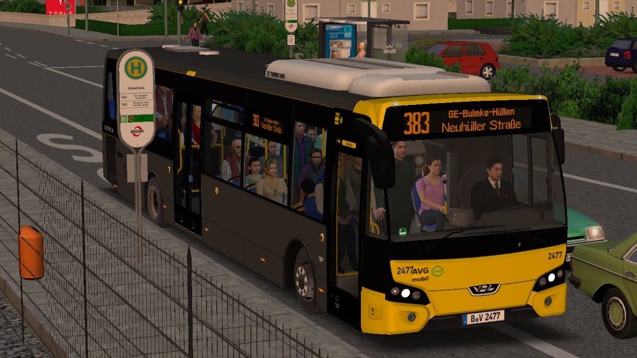 OMSI 2 | Gelsenkirchen | Route 383: Buerer Straße - Neuhüller Straße