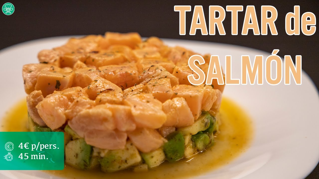 TARTAR de SALMÓN y AGUACATE con toque de CÍTRICOS | Cocinandoporlavida