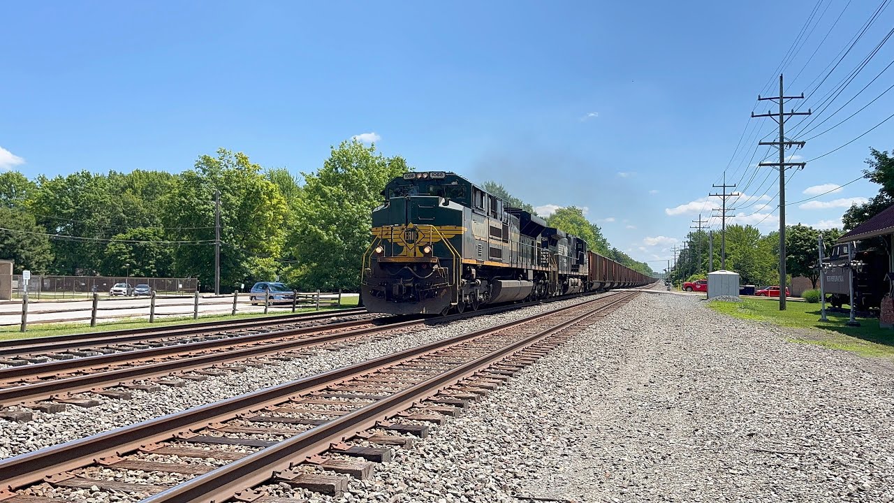 Railfanning Olmsted Falls Ohio 6/29/2025 Ft. NS 1068 On Point, High Rail, & More!
