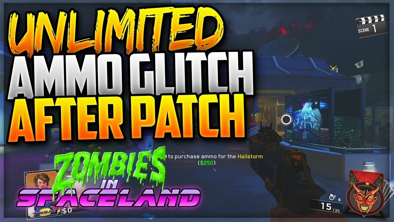 *NEW* GODMODE AND UNLIMITED AMMO GLITCH AFTER PATCH 1.12 ZOMBIES IN SPACELAND INFINITE WARFARE
