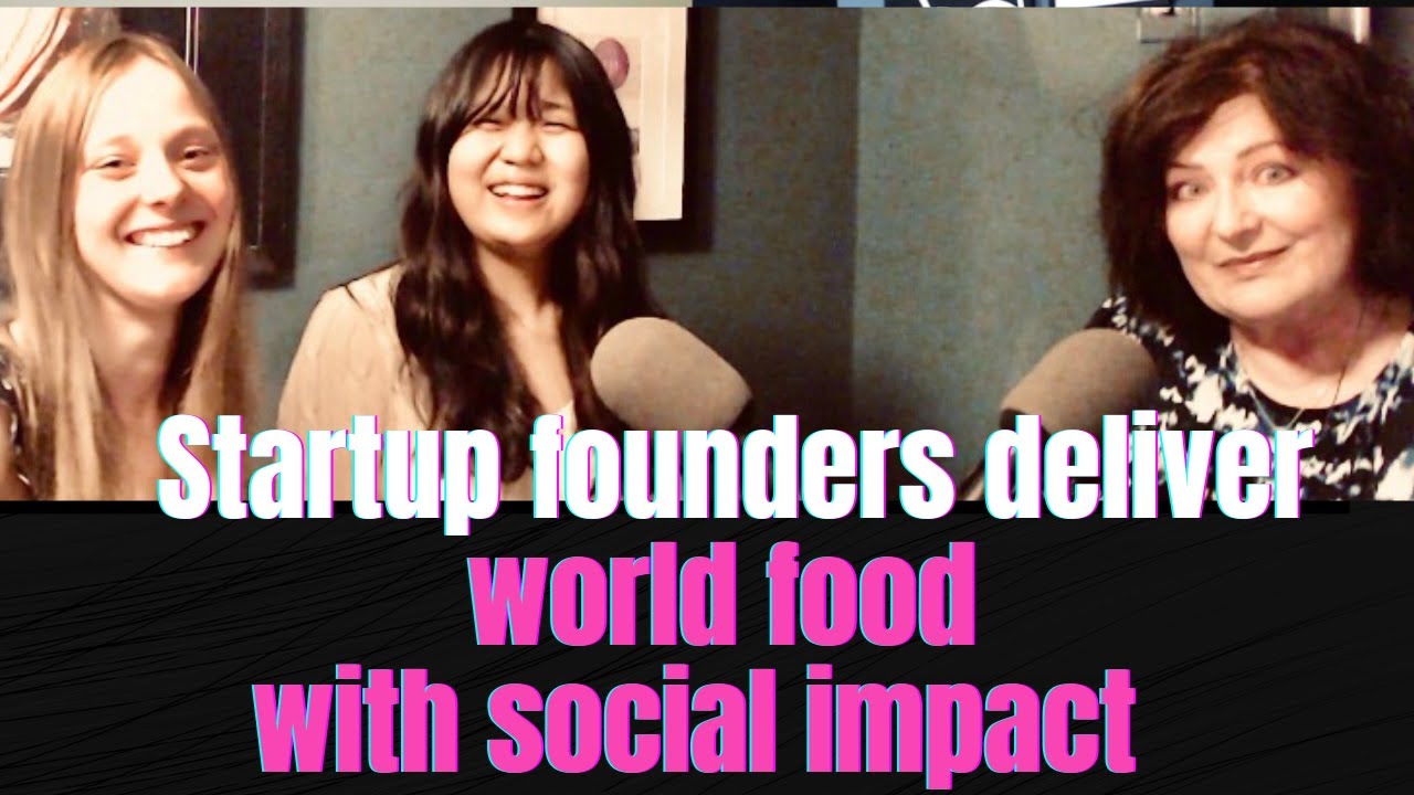 Startup founders Yuru Guo + Frankie Docker
